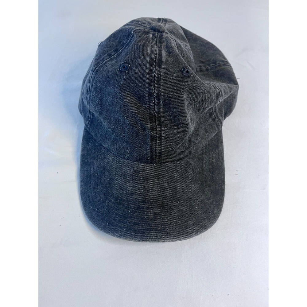 nice Brand Blank Hat Strap Back‎ Gray Faded Baseball Cap Cotton OS Adjustable